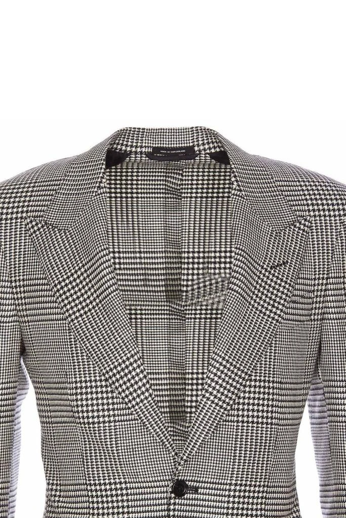 Tom Ford Tom Ford Single-Breasted Checked Blazer 3