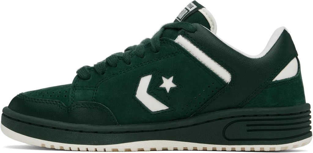 Converse Green Weapon Leather Low Top Sneakers 3
