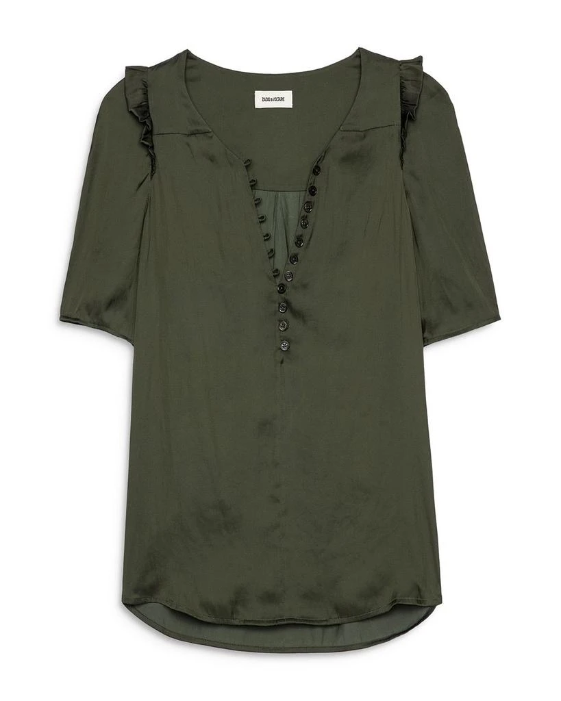 Zadig&Voltaire Twity Satin Blouse 10