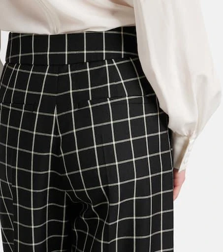 Valentino Mossi virgin wool wide-leg pants 6