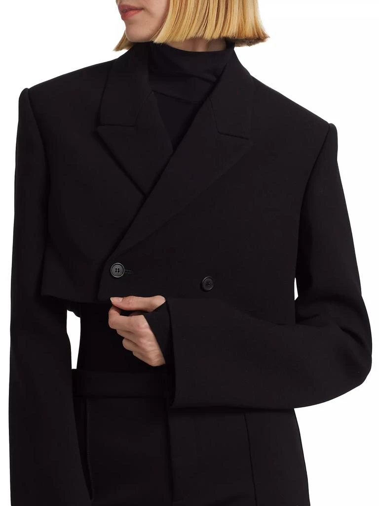 WARDROBE.NYC Crop Double-Breasted Blazer 6