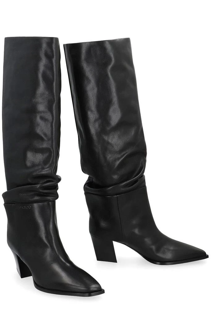 Jimmy Choo Jimmy Choo Hart 60 Square Toe Boots 3