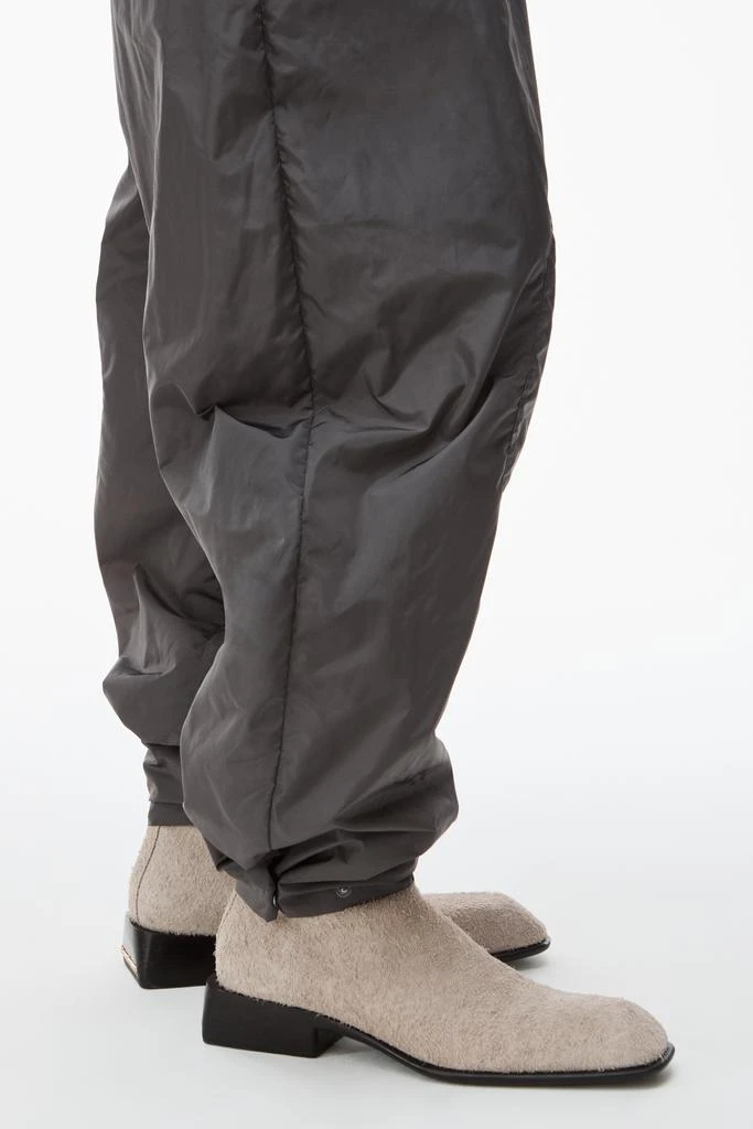 Alexander Wang articulated track pant in crisp nylon 5