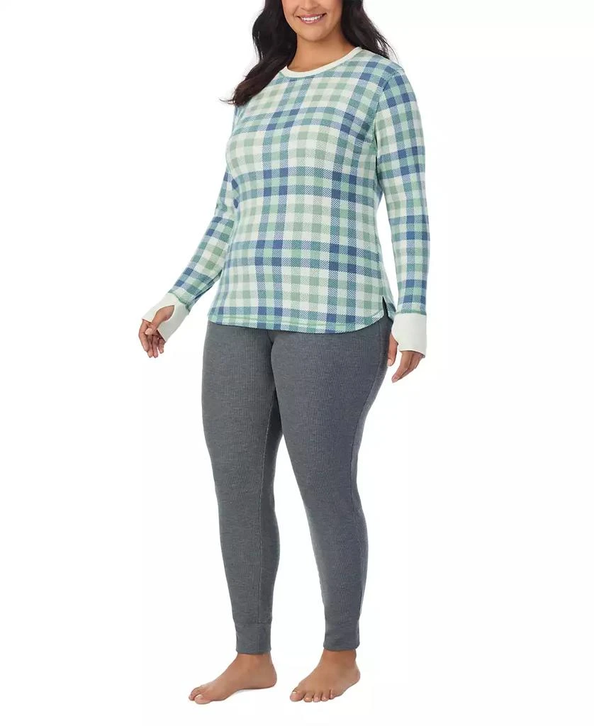 Cuddl Duds Plus Size Long-Sleeve Crewneck Thermal Top 3
