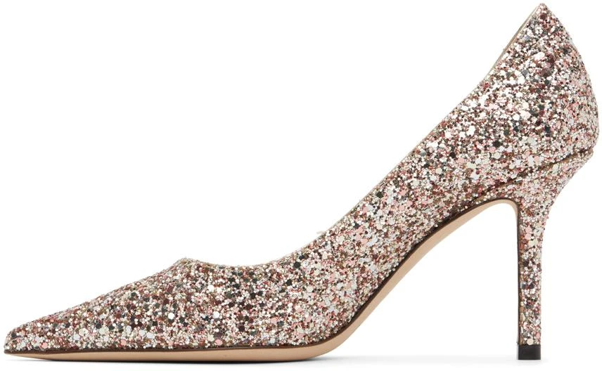 Jimmy Choo Red 
Silver Love 85 Heels 3