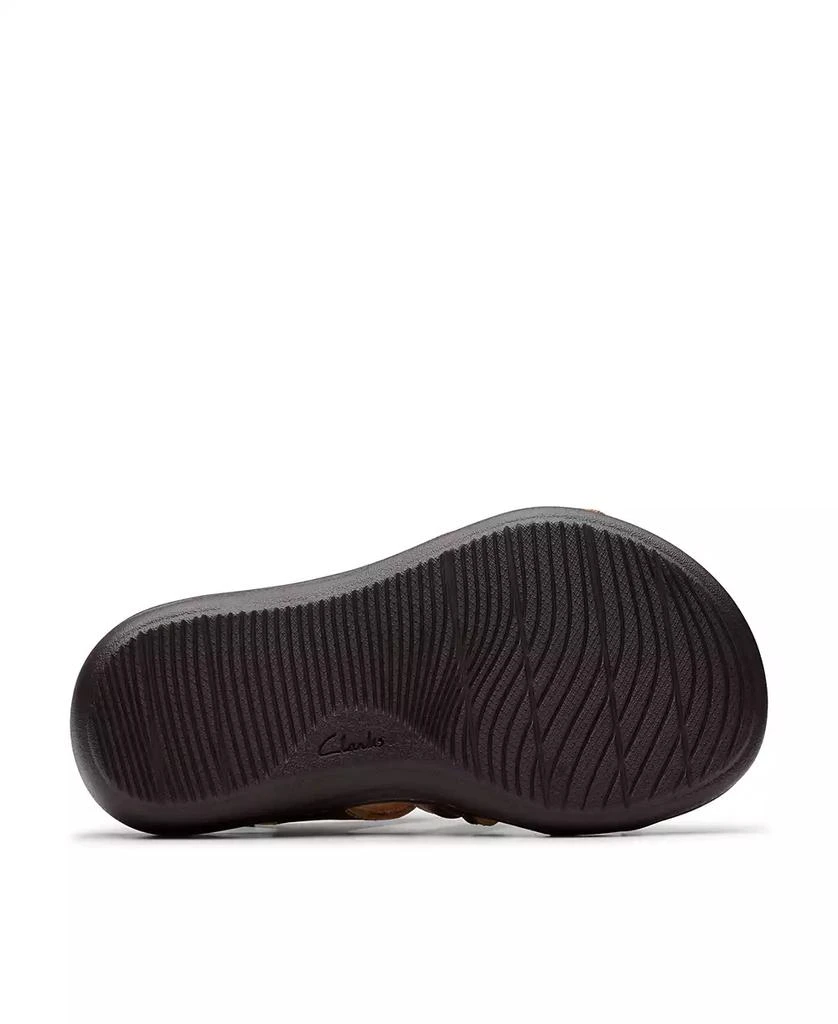 Clarks Collection Women's Laurieann Ivy Riptape Flat Sandals 5