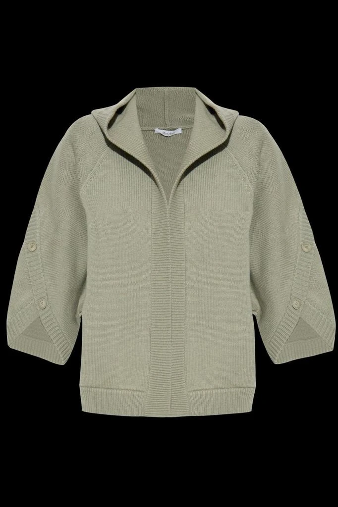 Max Mara Max Mara Vals Button Detailed Open-Front Cardigan from Cettire