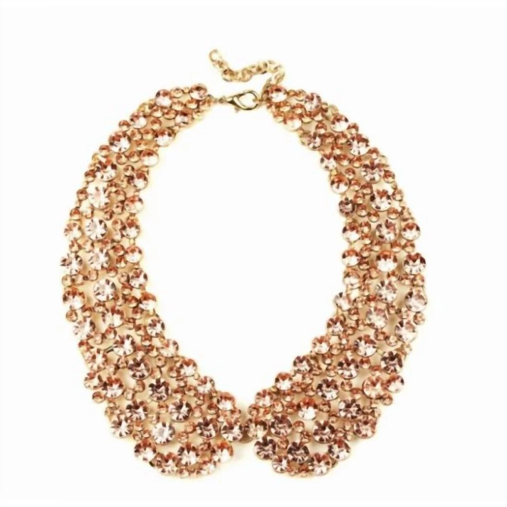 Eye Candy Los Angeles Eye Candy Los Angeles - Women
s Crystal Diana Collar Statement Necklace 2