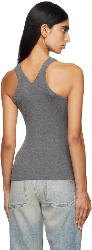 Courrèges Gray Criss Cross 90's Tank Top 3