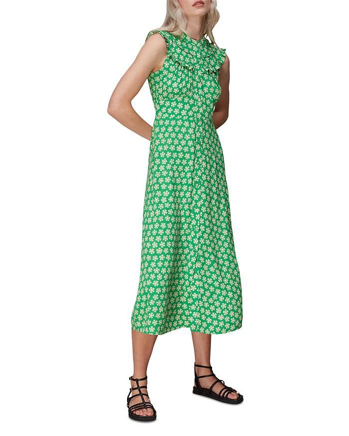 Whistles Daisy Print Midi Dress 1