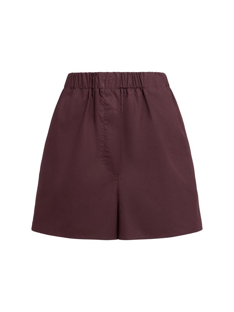 The Frankie Shop Lui Cotton Poplin Boxer Shorts