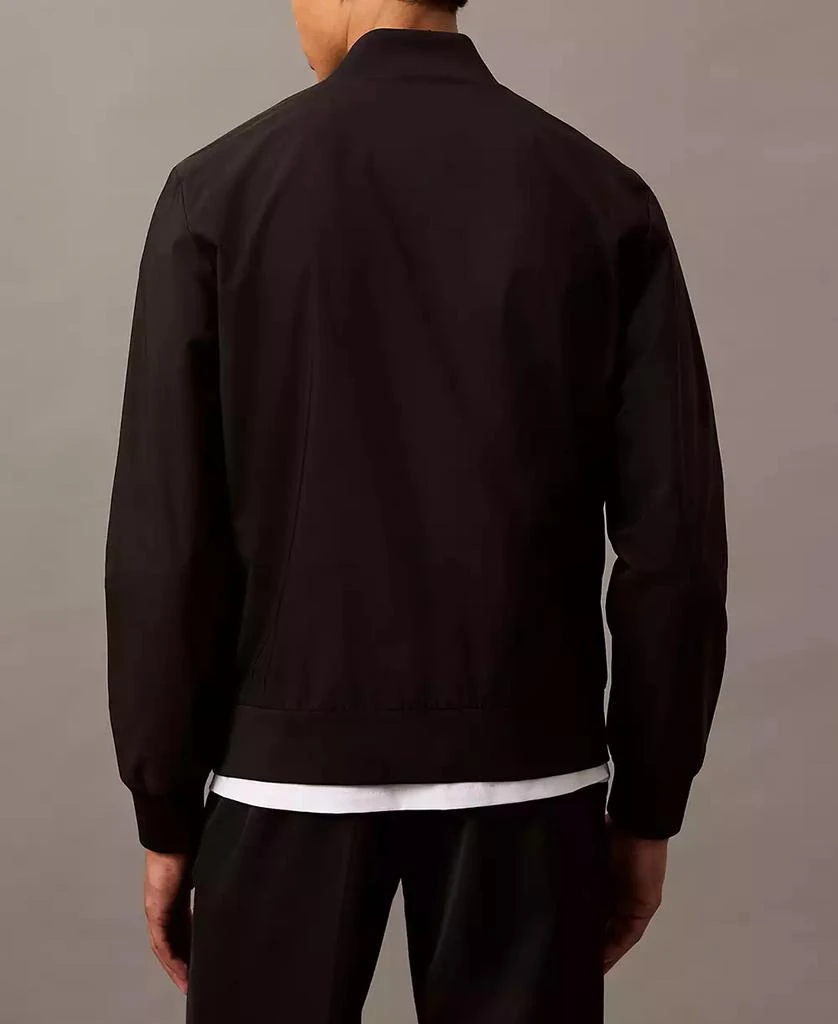 Calvin Klein Men's Logo-Print Matte Bomber Jacket 4