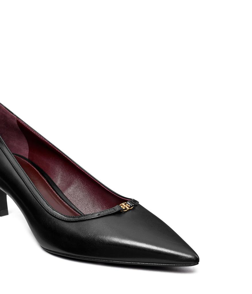 Shop Double T Buckle Kitten Heel Pumps 45MM on Sale at