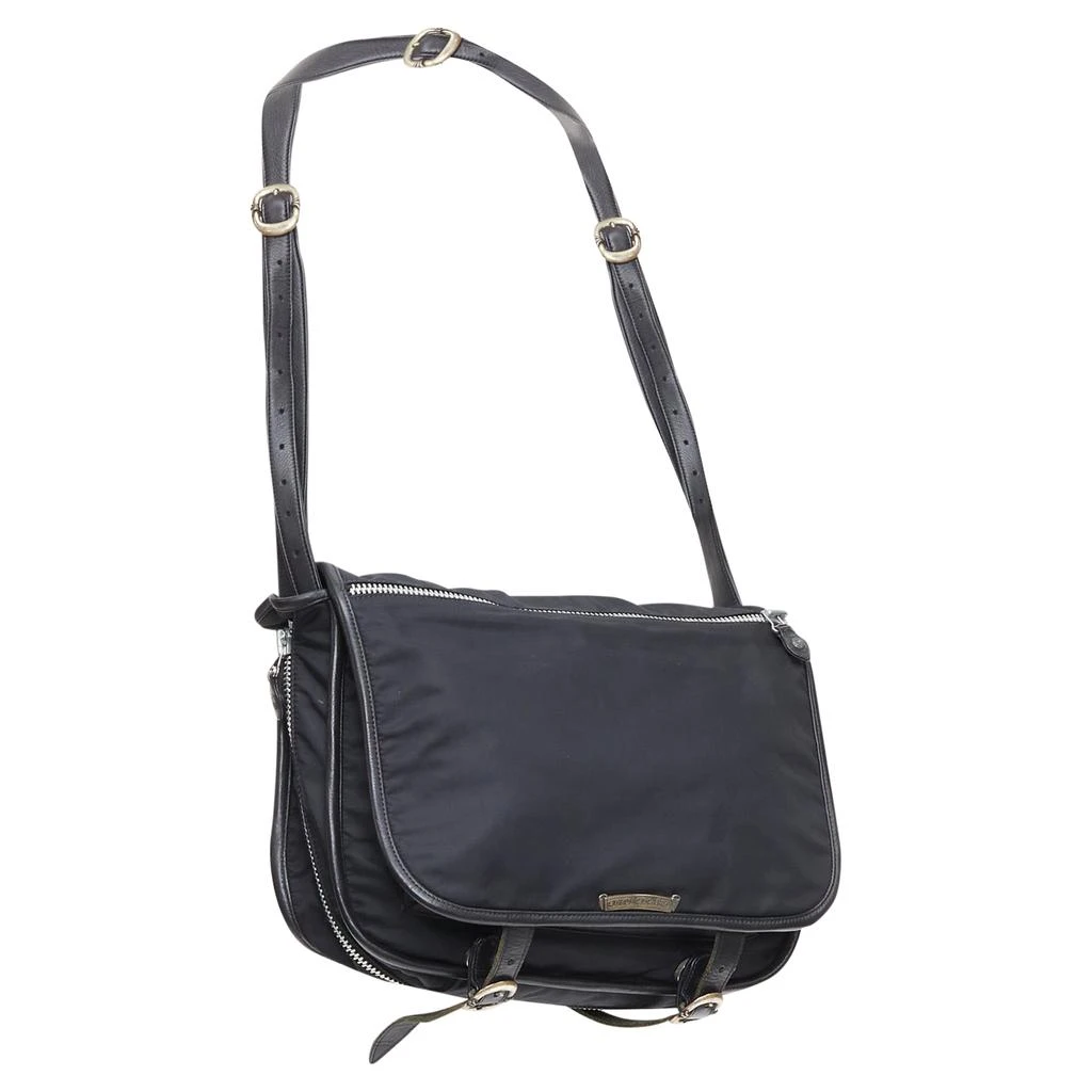 Chrome Hearts Gunslinger nylon logo satchel crossbody bag 2