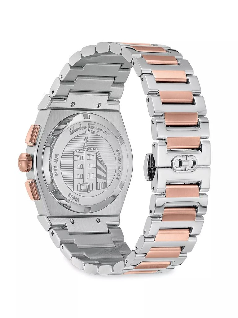 Salvatore Ferragamo Vega Chrono Stainless Steel Watch 3