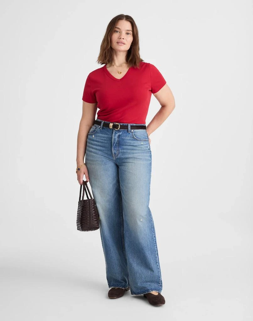 Madewell Plus Curvy Low-Slung Baggy Jeans in Robertson Wash
