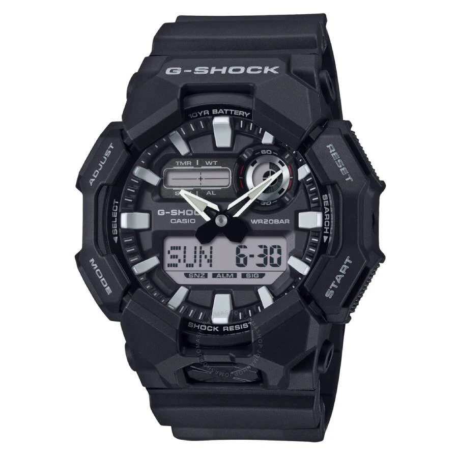 Casio G-Shock Alarm World Time Quartz Analog-Digital Watch GA-010-1ADR 1