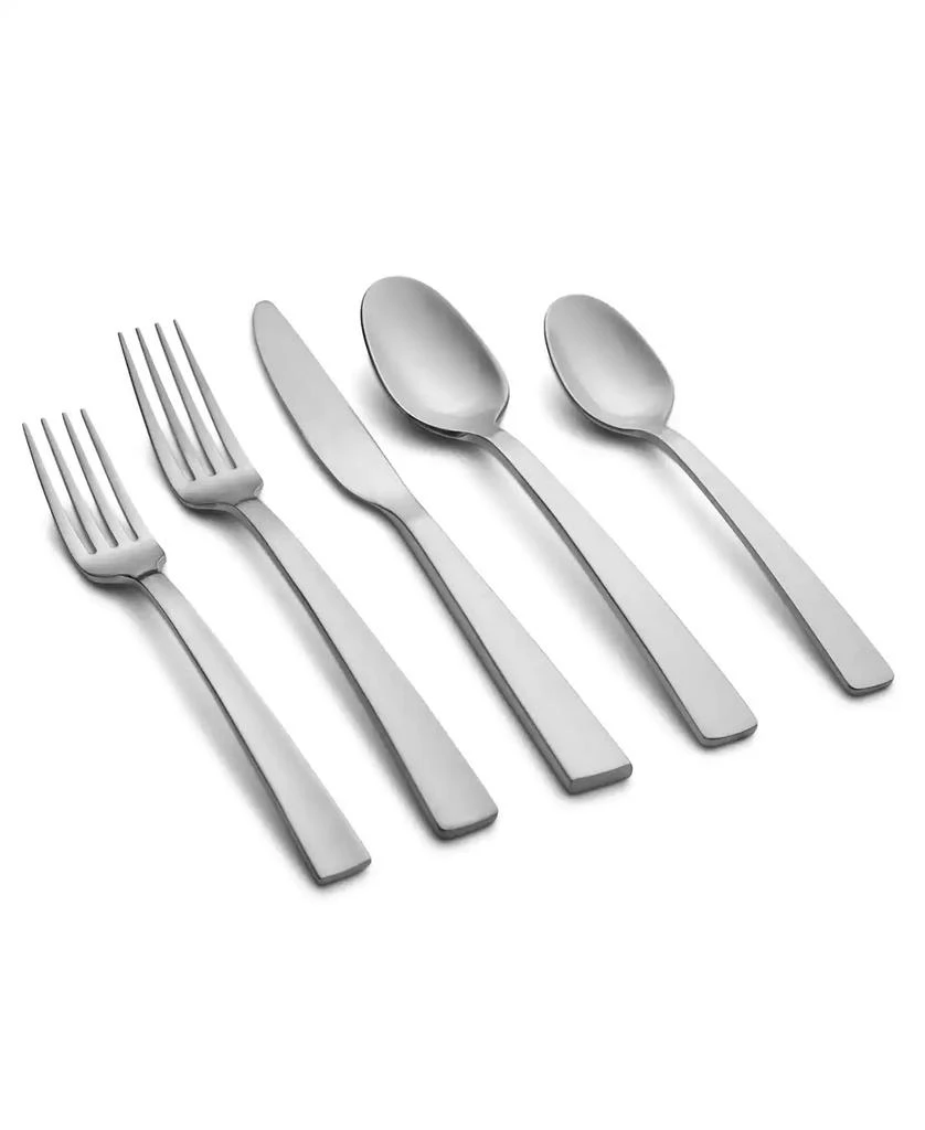 Cambridge Silversmiths Rhyme Mirror With Satin Handles Flatware Set, 20 Piece 1