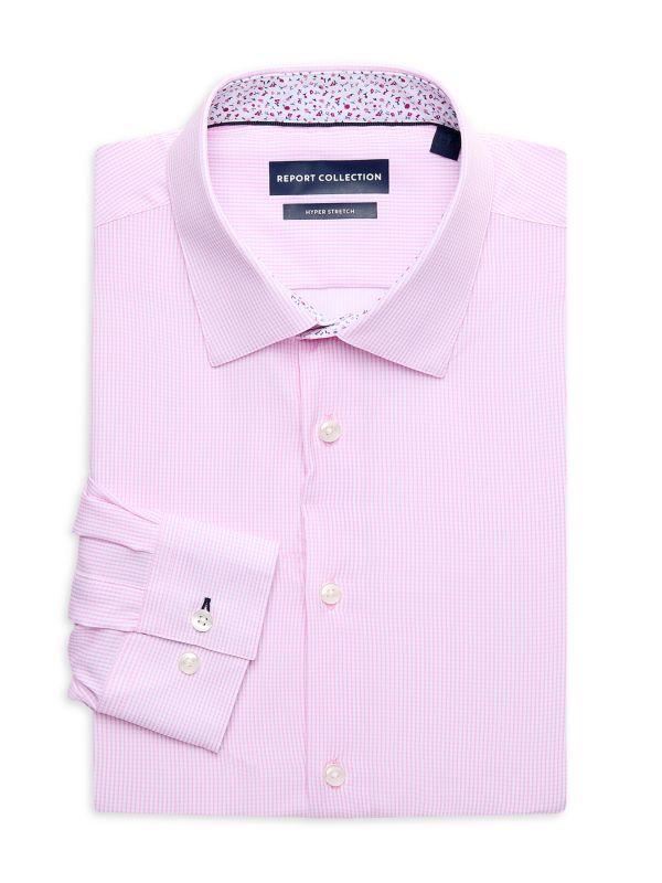 hyper pink men's shirt