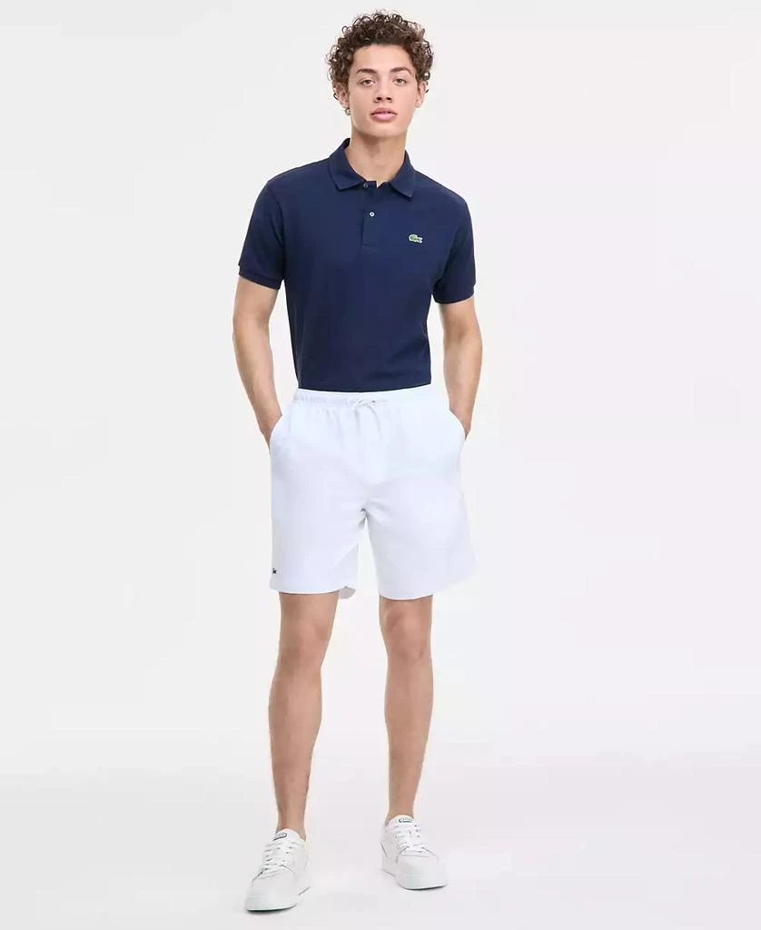 Lacoste Men's Diamante-Print 8" Sport Drawstring Shorts 6