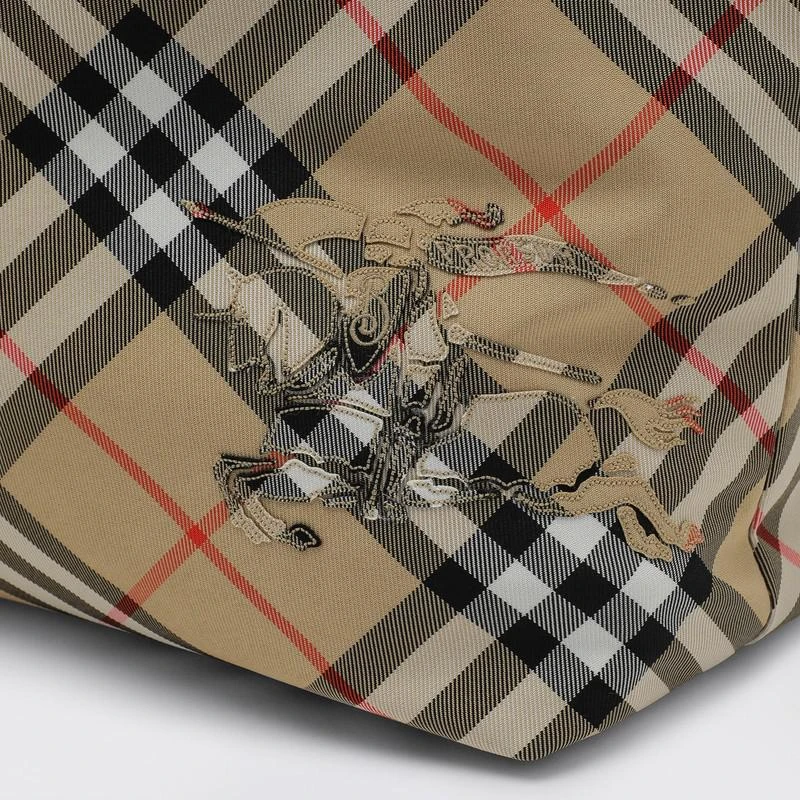 Burberry Check Sand small tote bag 6