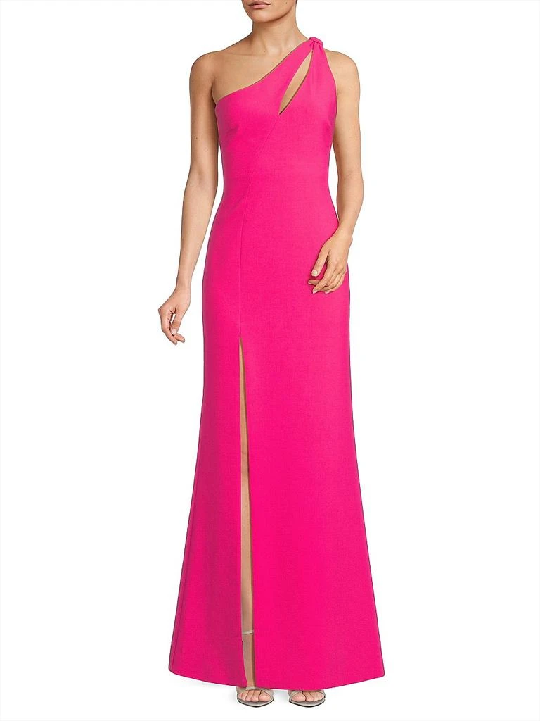 Likely Women's Favorite Manuela Asymmetric Gown - Fuchsia - Size 8