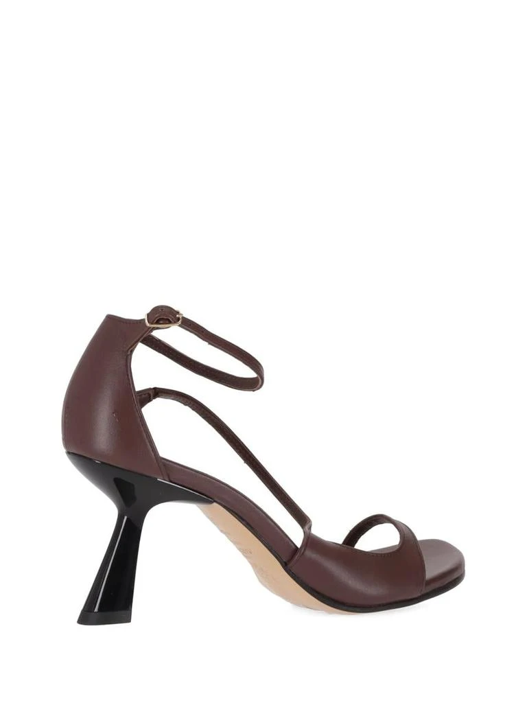Souliers Martinez Souliers Martinez Dakota 70Mm Leather Sandals 4