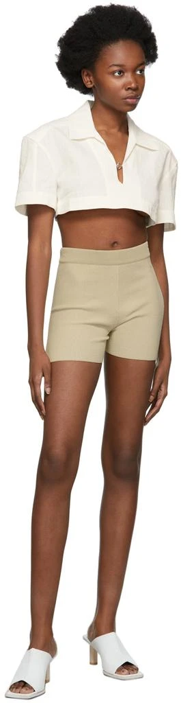 Jacquemus Off-White 'Le Haut Bebi' Shirt 4