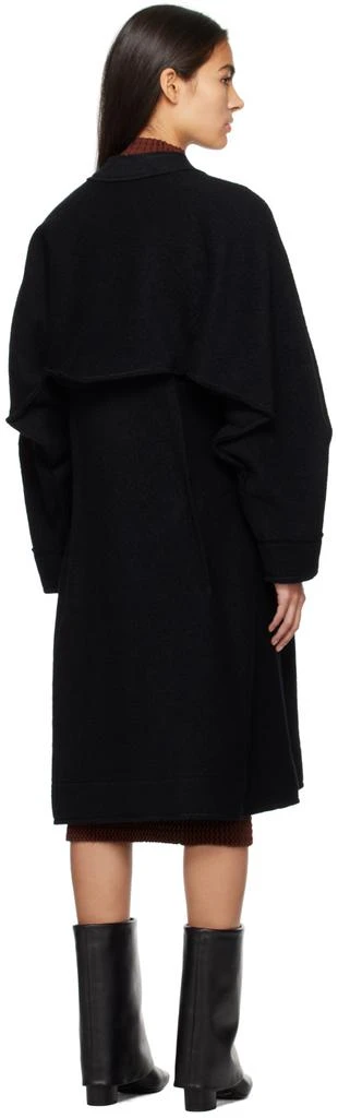 ISSEY MIYAKE Black Paneled Coat 3