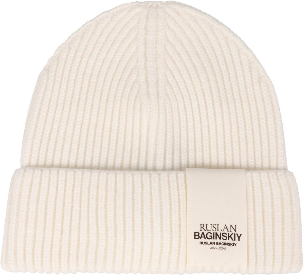 RUSLAN BAGINSKIY Ruslan Baginskiy Logo Knit Beanie