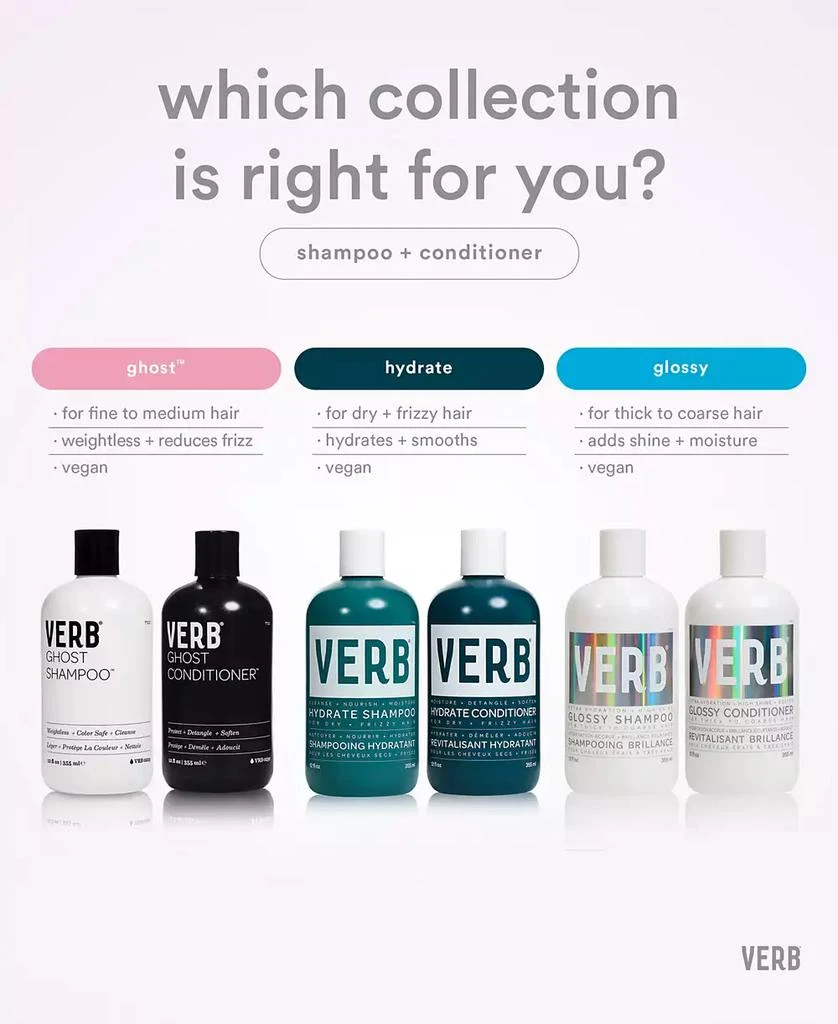 VERB Hydrate Shampoo, 12 oz. 12