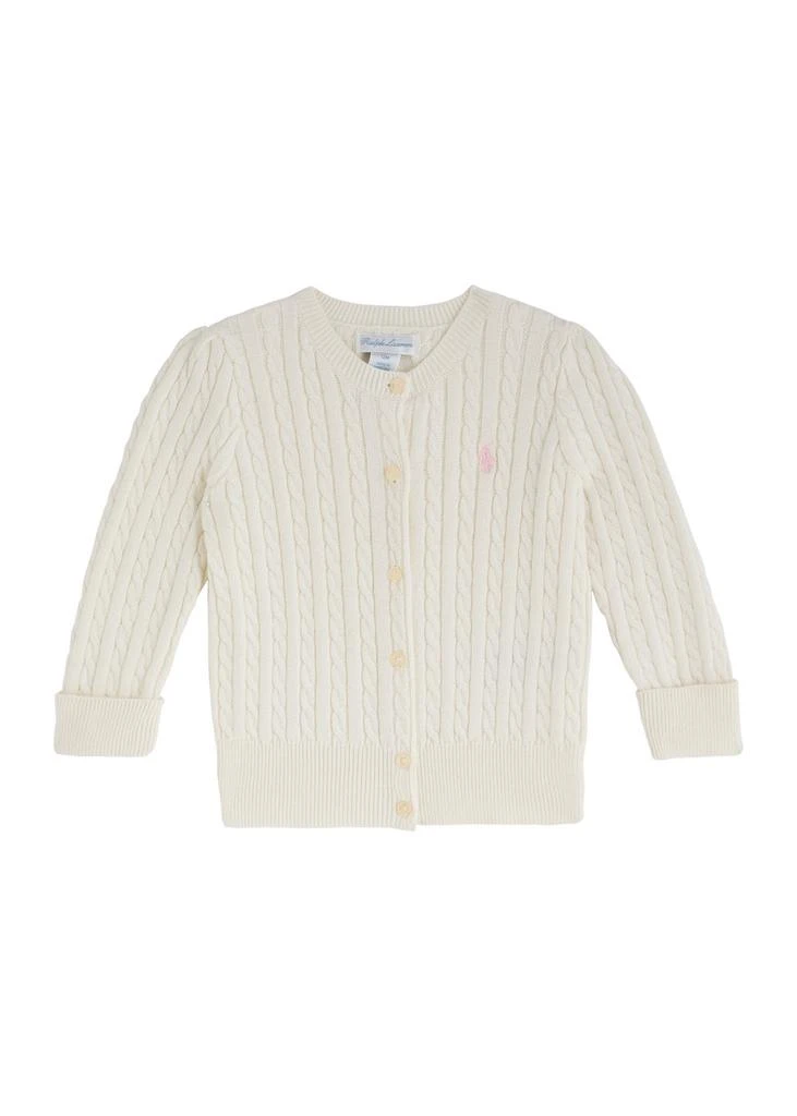 Ralph Lauren KIDS Cable-knit cotton cardigan 1