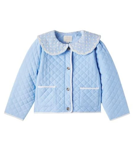Louise Misha Augustina embroidered cotton jacket