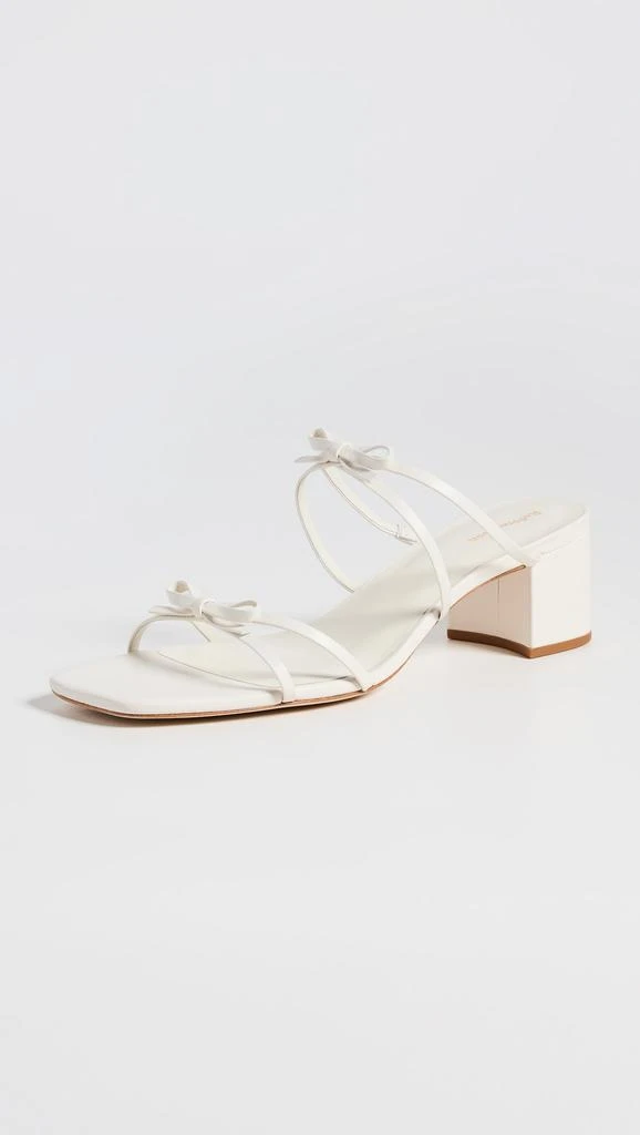 Reformation Elodie Block Heeled Sandals 1