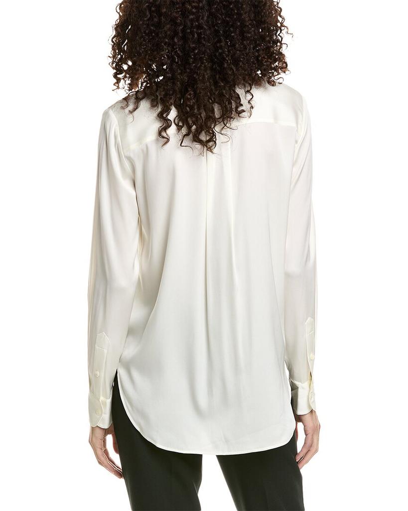 Theory Sunaya Silk-Blend Shirt