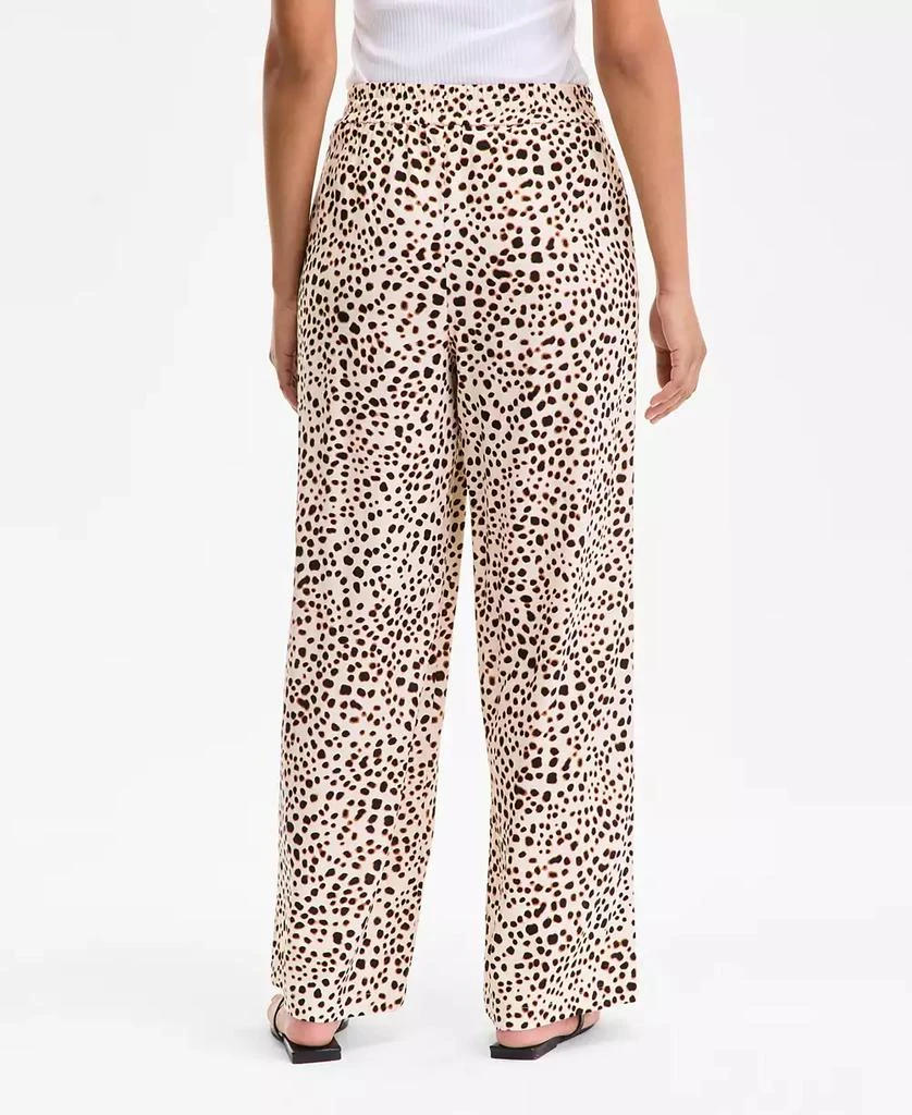 INC International Women's Printed Wide-Leg Pull-On Pants, Exclusively at Macy's 4