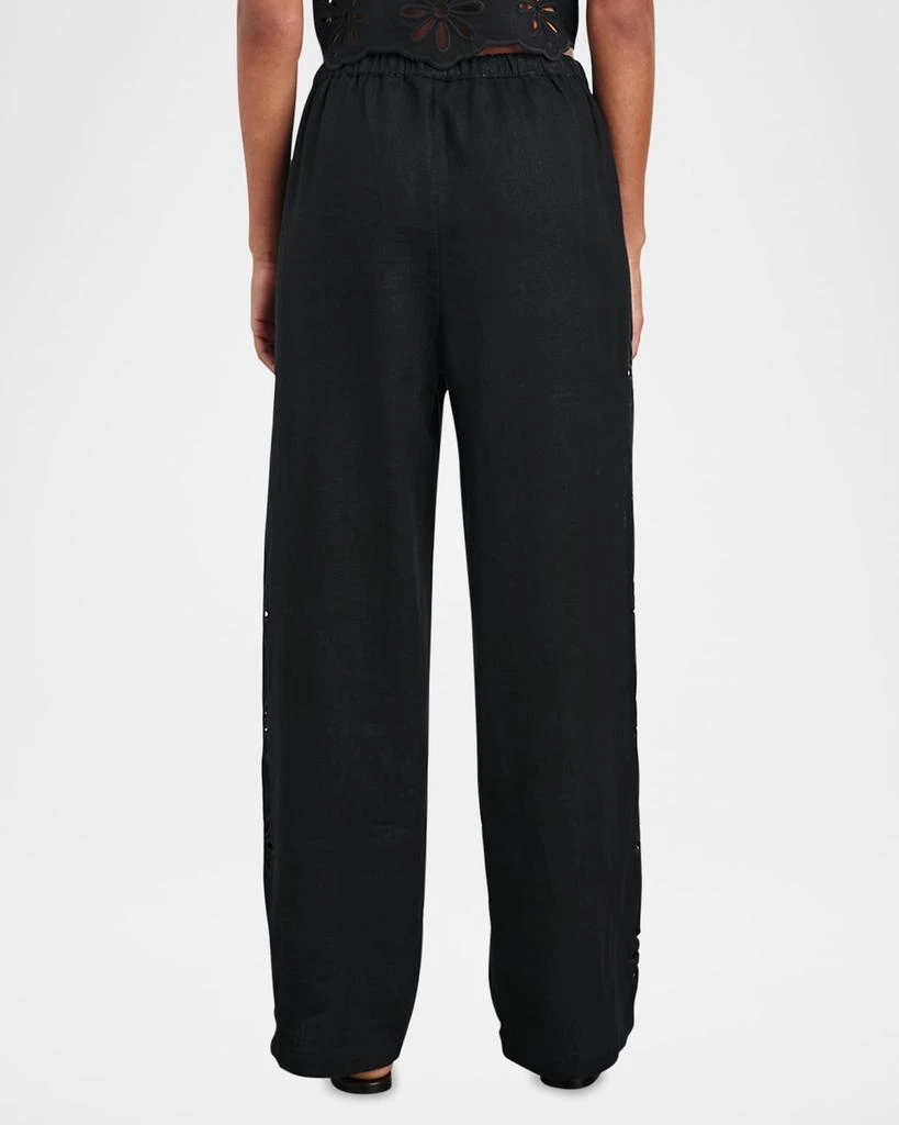 Rails Emmie Eyelet Embroidered Drawstring Pants 3