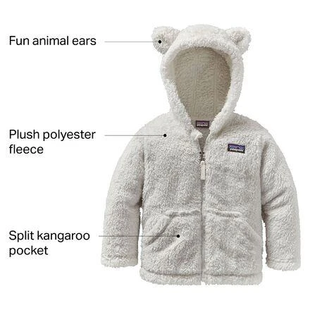 Patagonia Furry Friends Fleece Hooded Jacket - Infants' 2