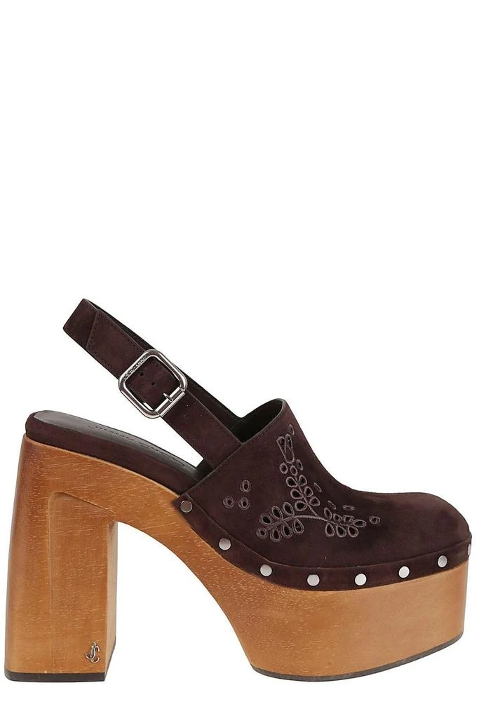 Jimmy Choo Jimmy Choo Alida Platform 135 Slingback Clogs 1