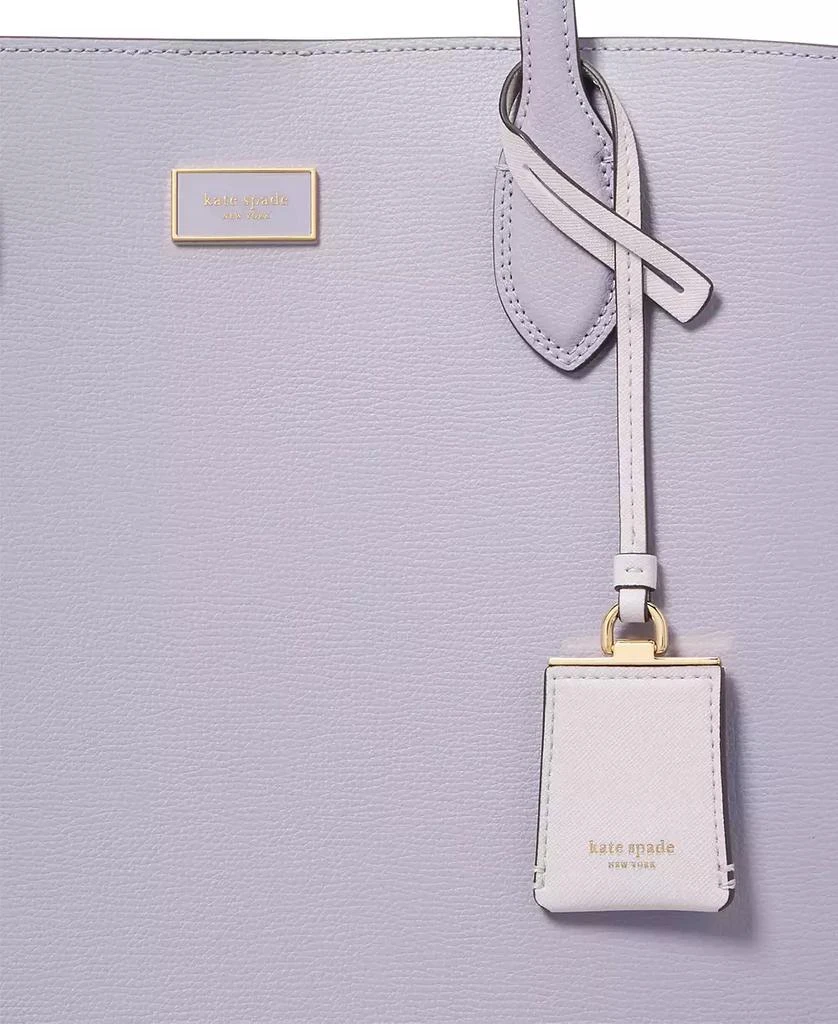 Kate Spade Suite Leather Work Tote Bag 5