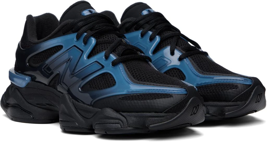 New Balance Black & Navy 9060 X Sneakers 4