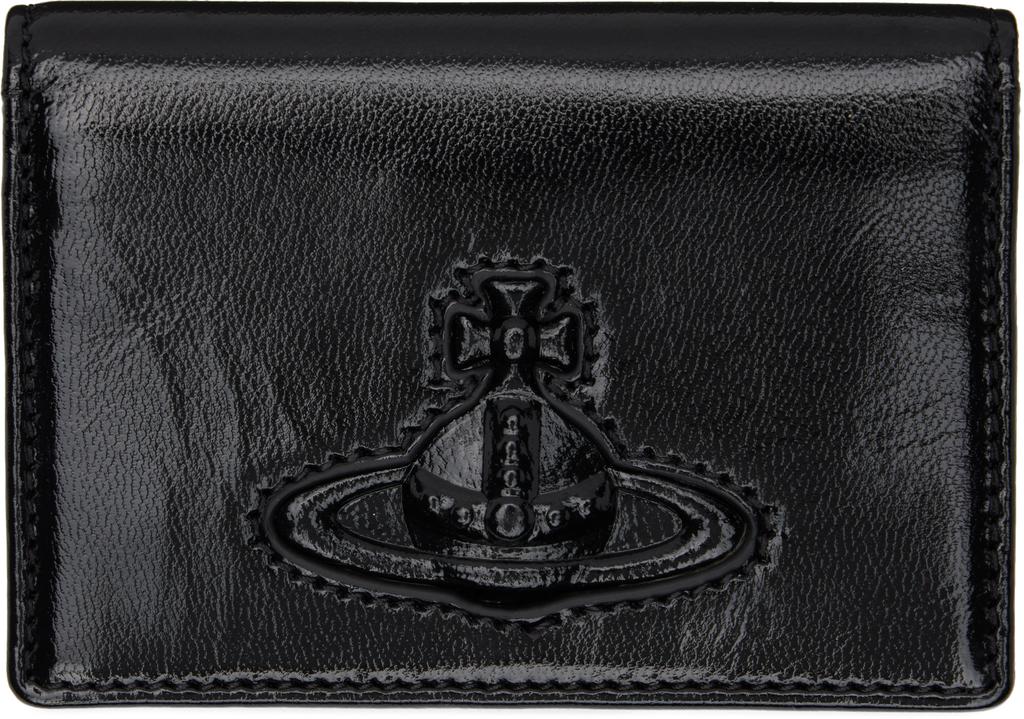 Vivienne Westwood Black Shiny Card Holder - Bags - BeyondStyle Vivienne Westwood Black Shiny Card Holder - Bags - BeyondStyle