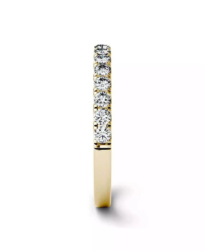 Charles & Colvard Moissanite Wedding Band (3/8 ct. t.w. Diamond Equivalent) in 14k White or Yellow Gold 6
