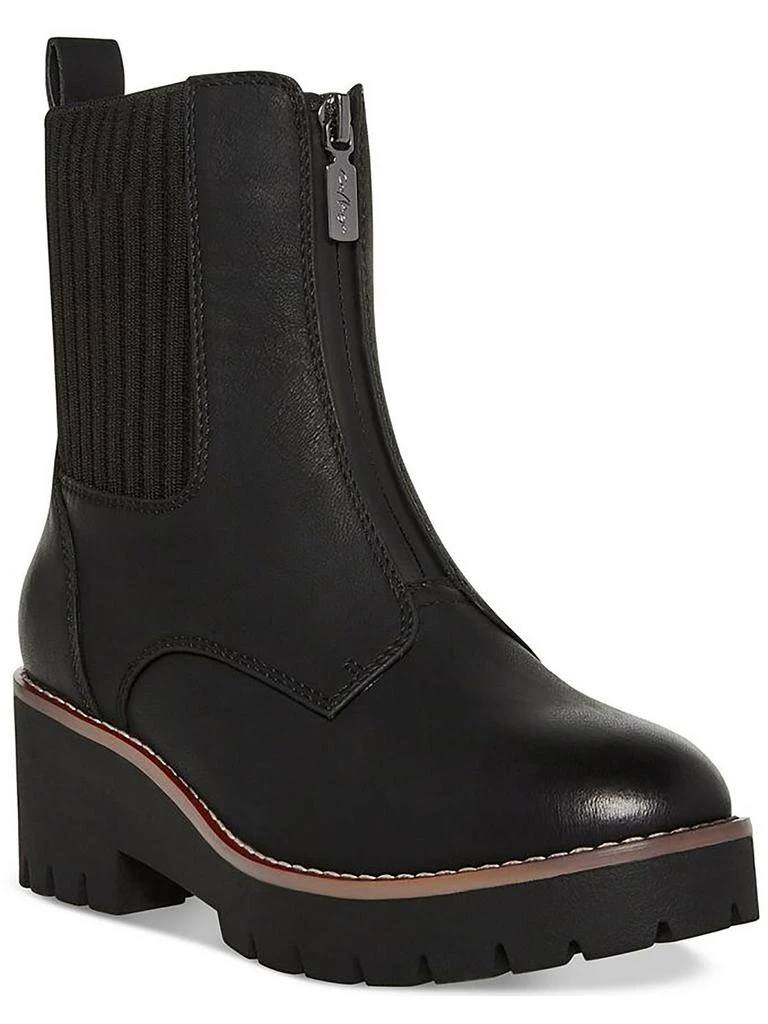 Aqua College Dream Womens Nubuck Zipper Booties 6