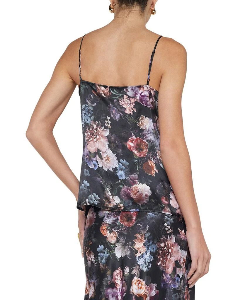 L'Agence L'AGENCE Gabriella V-Neck Silk Tank 2