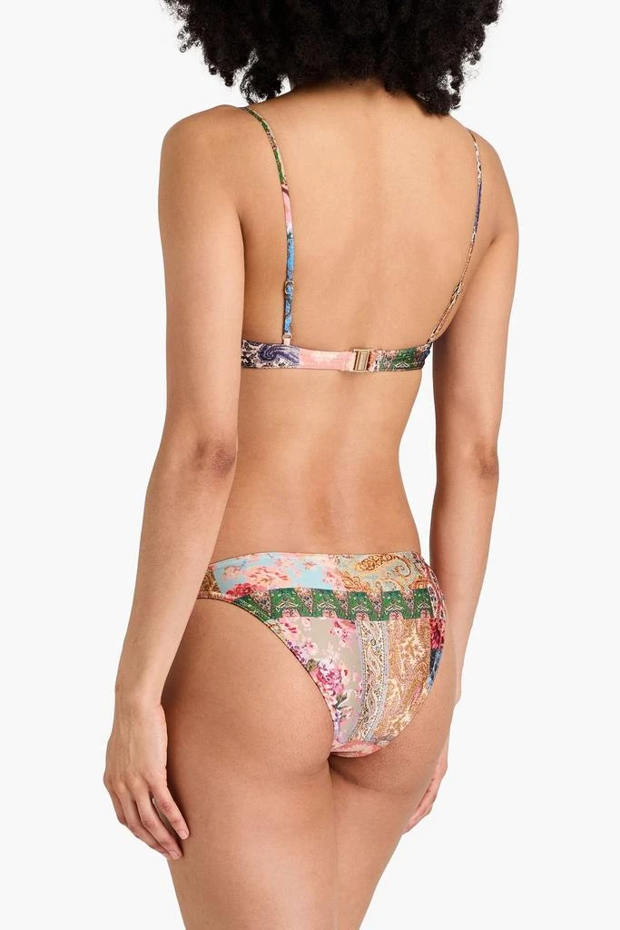 Zimmermann Paisley-print bikini top 3