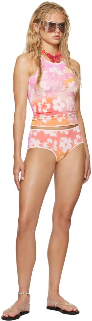 I'm Sorry by Petra Collins SSENSE Exclusive Pink Mimi Wade Edition Tankini Tank Top 5