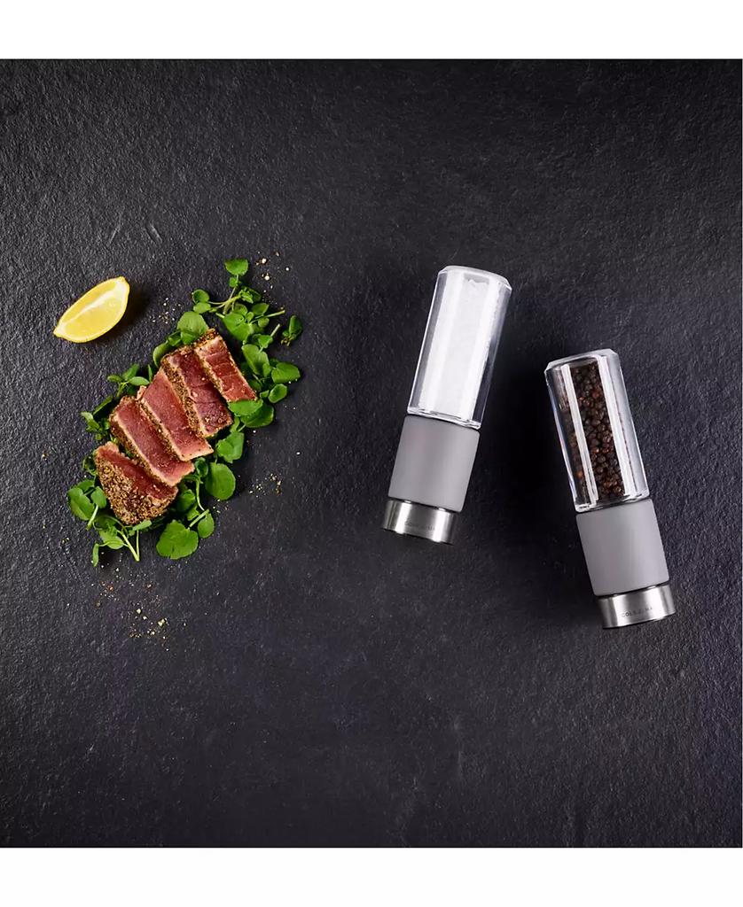 Cole & Mason Regent Concrete Stemless Salt & Pepper Mill Gift Set