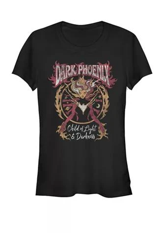 Marvel X Men Dark Phoenix Light Darkness Retro Short Sleeve Graphic T Shirt 1