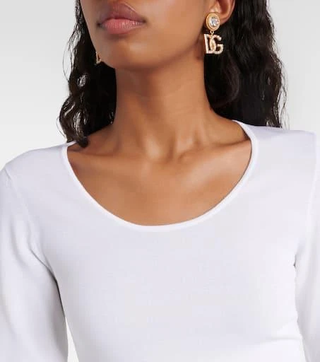 Dolce 
Gabbana Silk-blend sweater 4